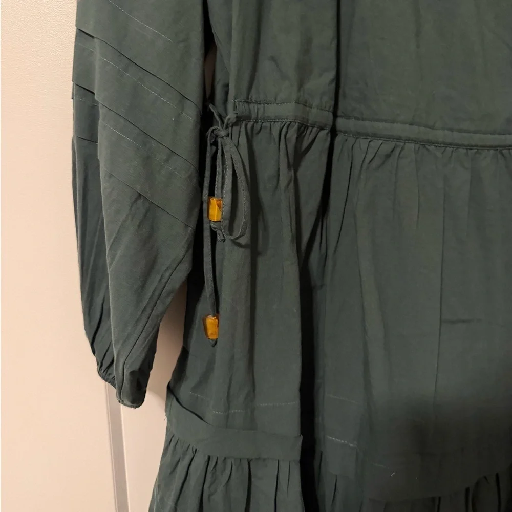 Madewell Crinkle Poplin Wrap Mini Dress